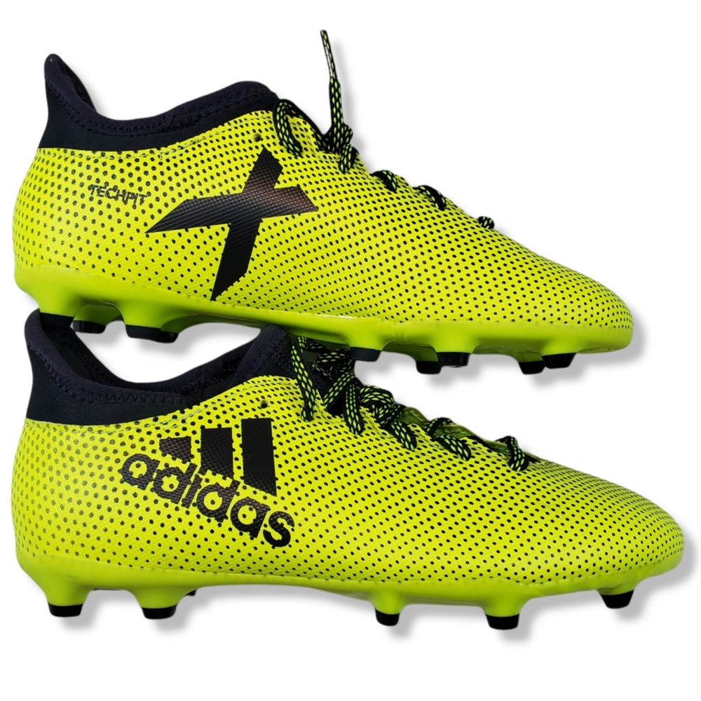Adidas Shoes Size 4.5 Adidas Techfit X 17.3 Cleats Soccer New Without Box NWOB - Picture 2 of 6